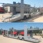 Полуприцеп-автовоз Jinan Senyang HZF9400CCYE (Серый)